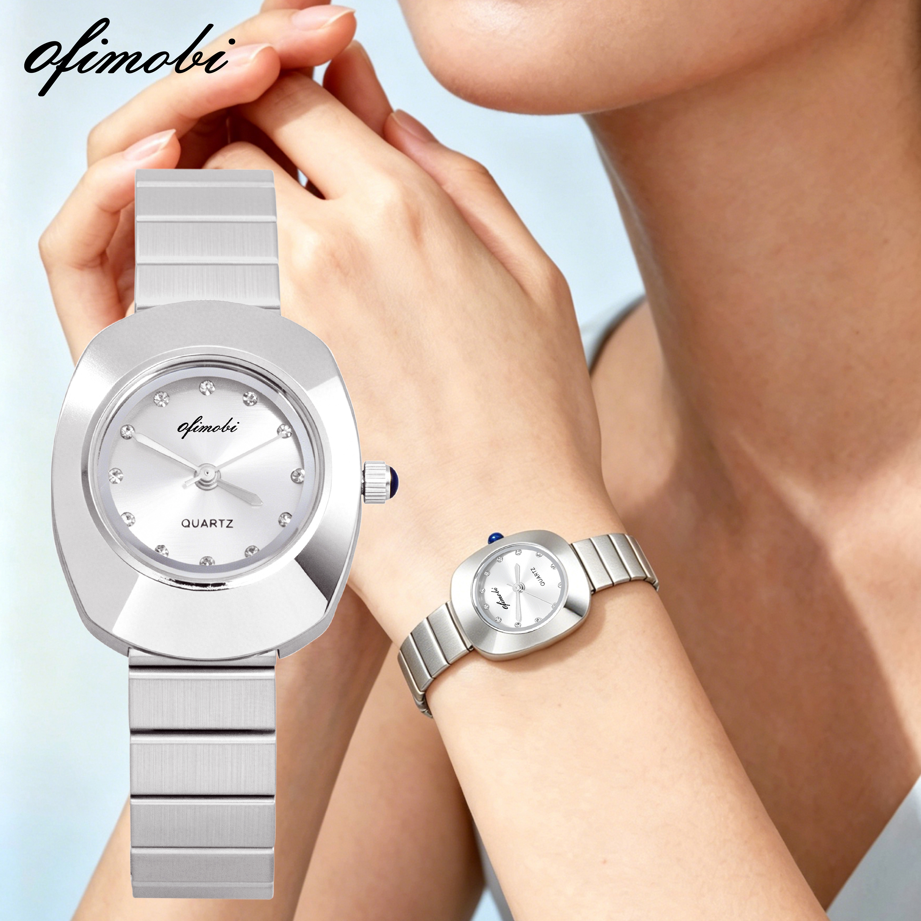 Watch Bezel Insert - Minimalist Women's Quartz Watch 22.3mm Small
