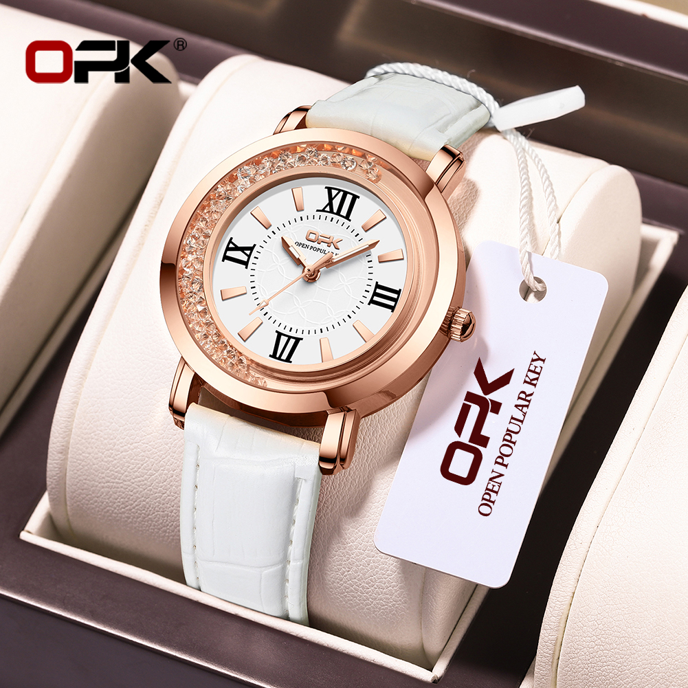 Watch Bezel Insert - OPK 8611 Womens Watch Simple Fashion