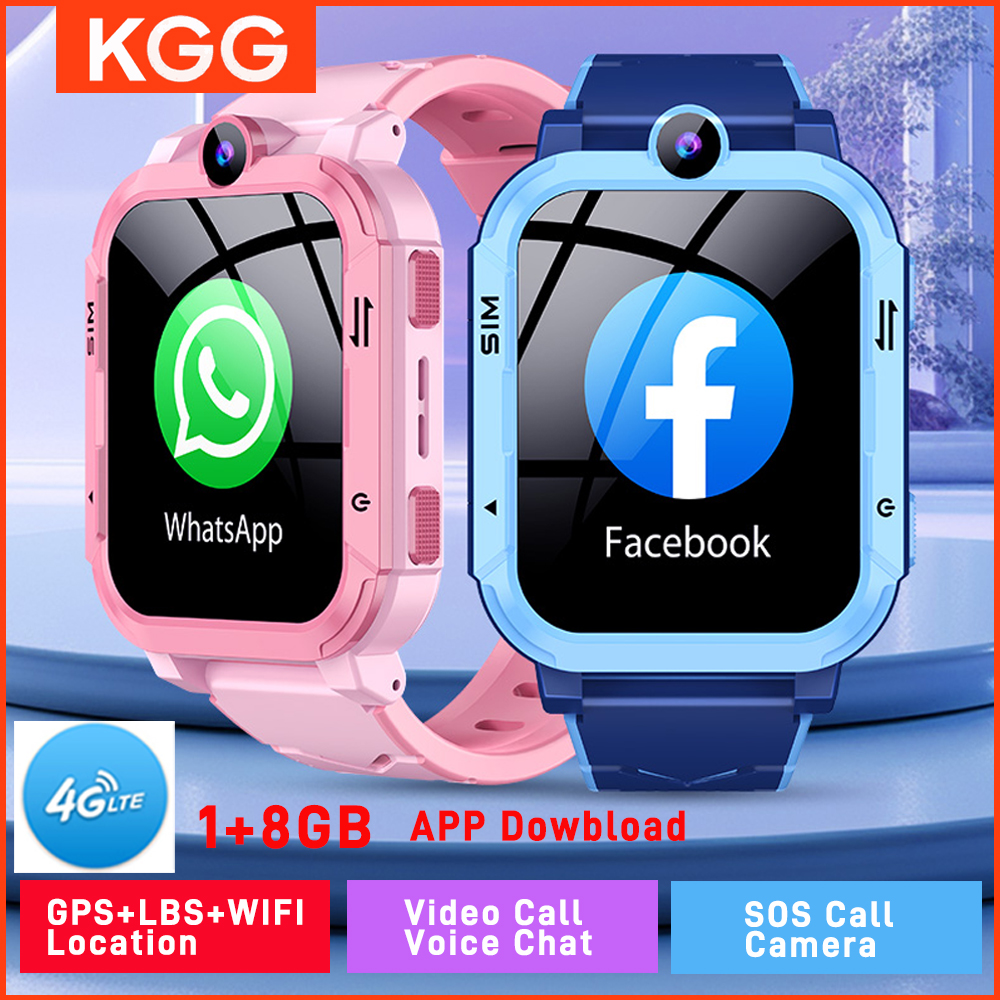 Smartwatch Watches Gift For Girls - 4G Kids Smart Watch 1+8GB GPS