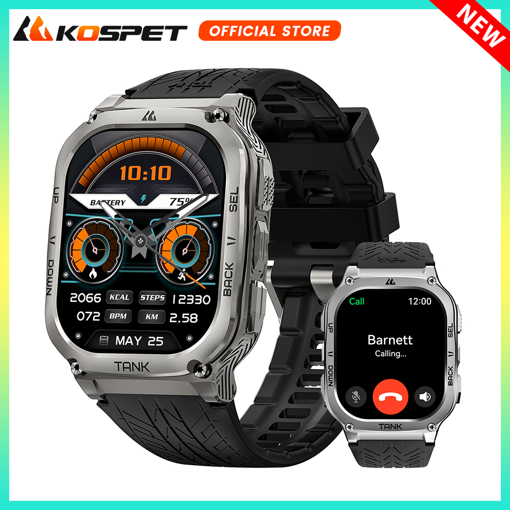 Smartwatch El - 2025 Original KOSPET TANK M3 Smart