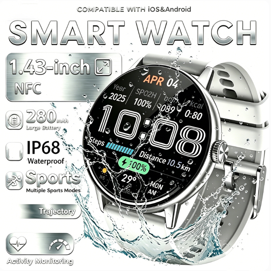 Smartwatch New Watches 2025 - 2026 New 3D Surround Vision Smart