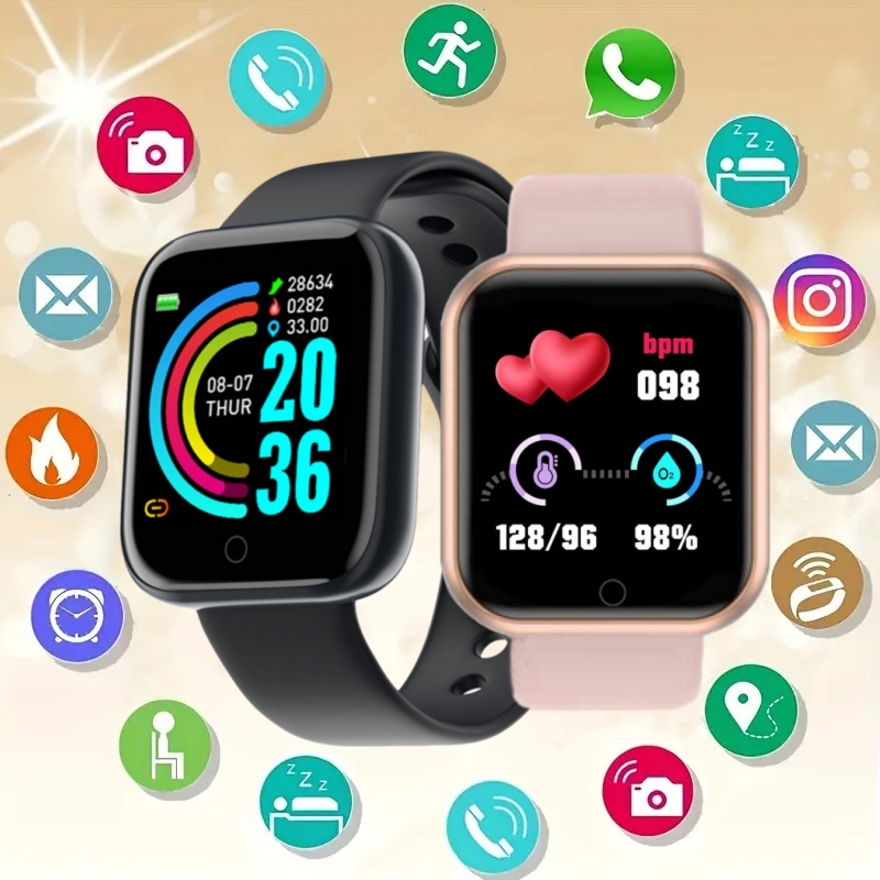 Watch Smart Y68 - Sports Smartwatch Women Bracelet Men Smart