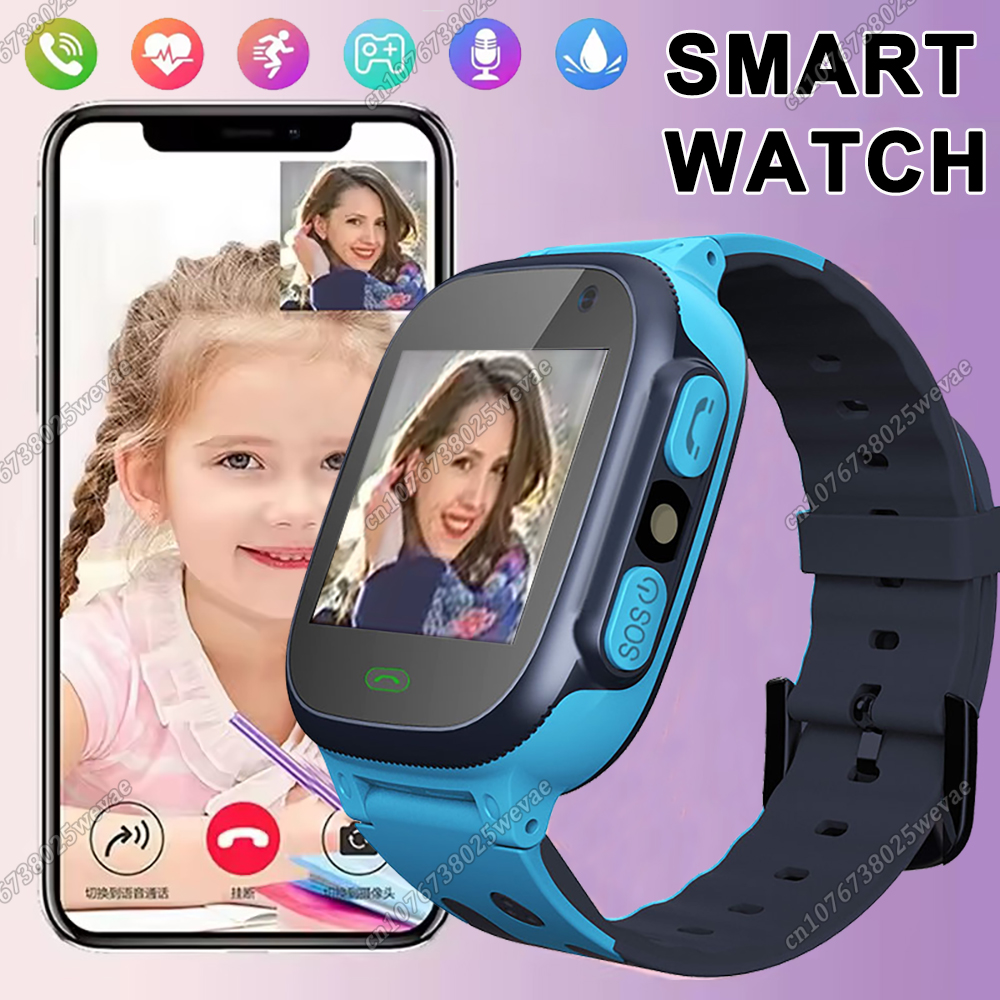 Smartwatch Watches Gift For Boys With Gps - 2025 New Kids Smart Watch Child