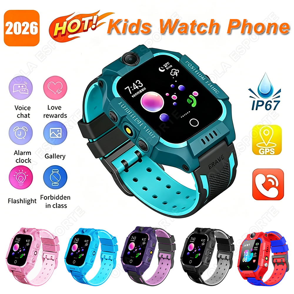 Smartwatch Watches Gift For Boys With Gps - New Kids Smart Watch Upgraded SOS