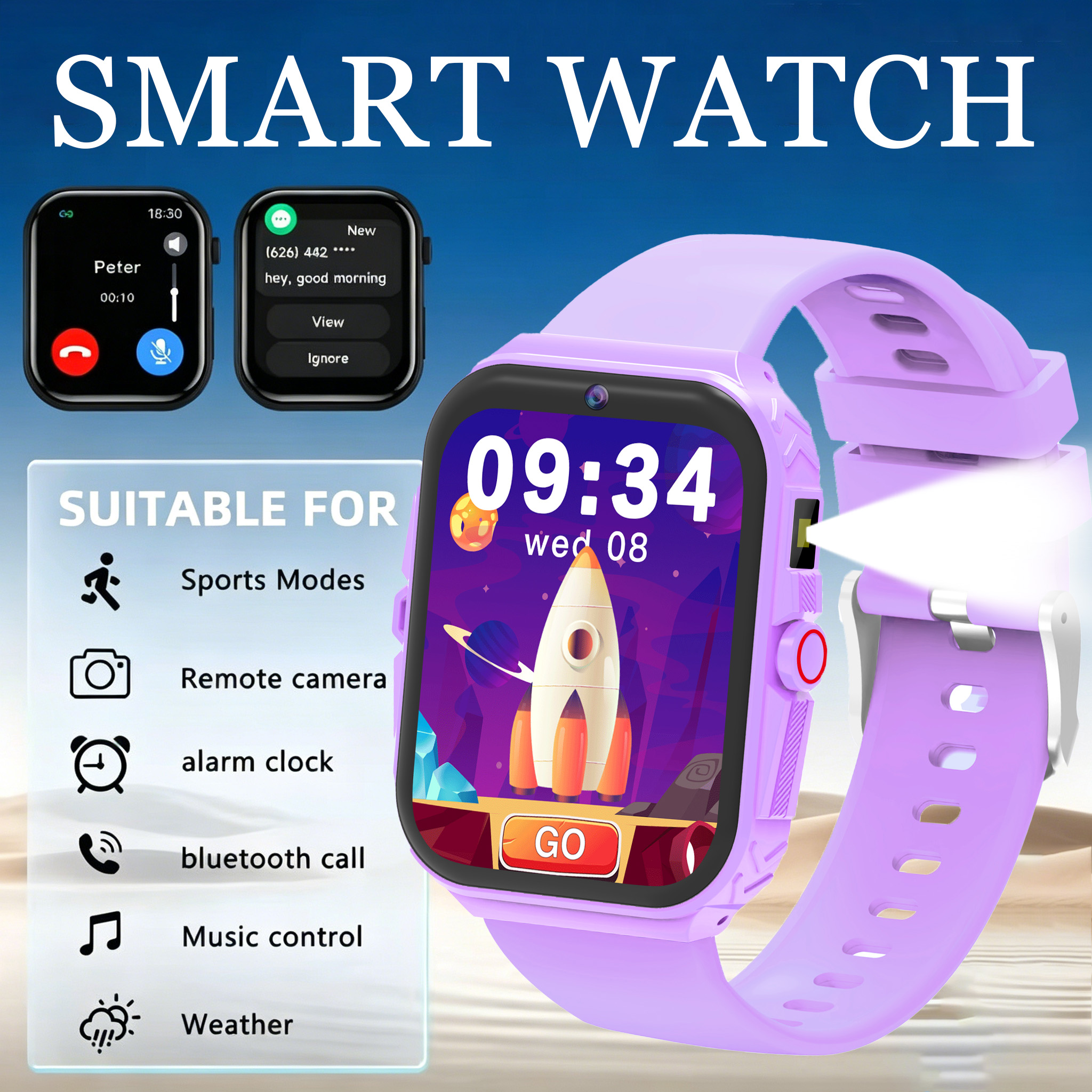 Smartwatch Watches Gift For Girls - 2025 New Smart Watch For Children