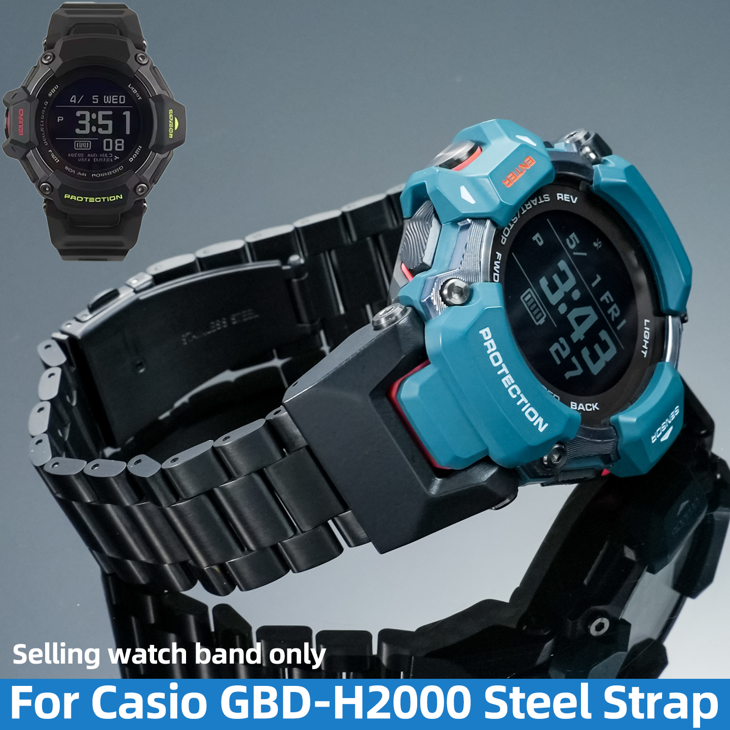 Smartwatch Casio Watches For Men - For Casio G-SHOCK 3515 GBD-H2000-1A/1B/2/1A9 smart