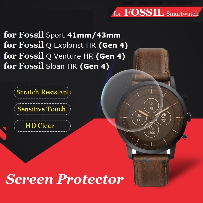 Fossil Watches Smartwatch Gen 4 - 5PCS Screen Protector for Fossil Gen