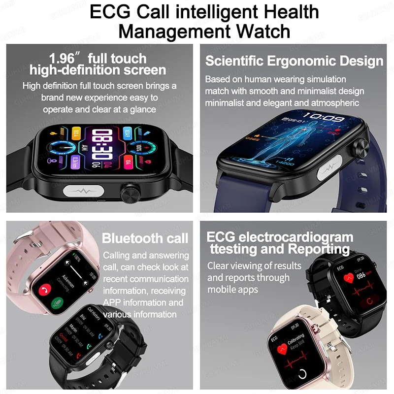 2025 New For XIAOM1 ECG+PPG Bl - Smartwatch New Watches 2025 incelemesi ve fiyatı