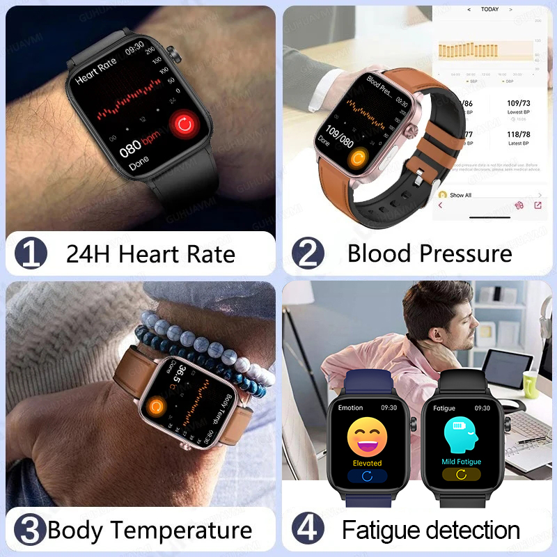 2025 New For XIAOM1 ECG+PPG Bl - Smartwatch New Watches 2025 incelemesi ve fiyatı