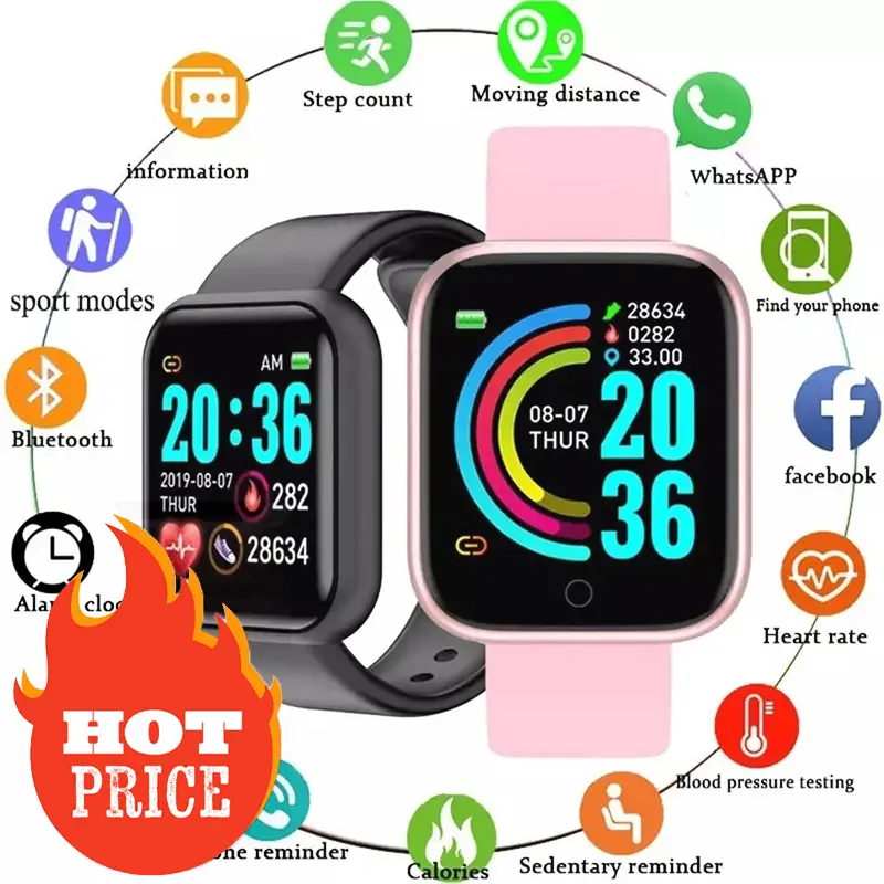 Y68 Smart Band w/ Color Screen - Watch Smart Y68 incelemesi ve fiyatı