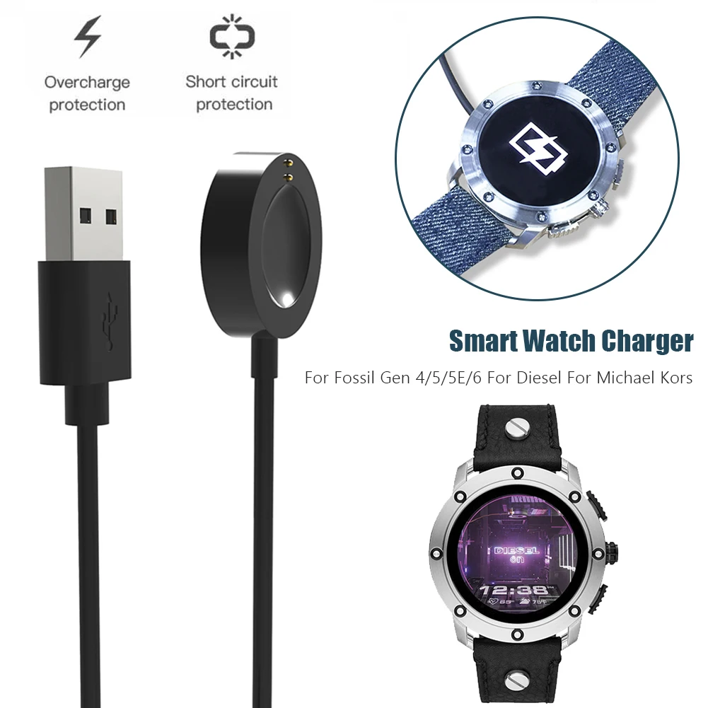 USB Magnetic Fast Charge Charg - Fossil Watches Smartwatch Gen 4 incelemesi ve fiyatı
