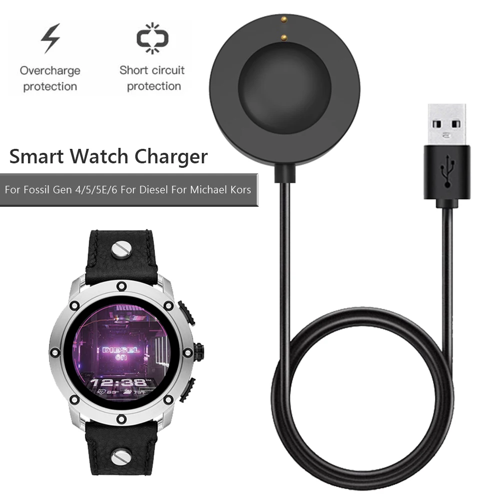 USB Magnetic Fast Charge Charg - Fossil Watches Smartwatch Gen 4 incelemesi ve fiyatı