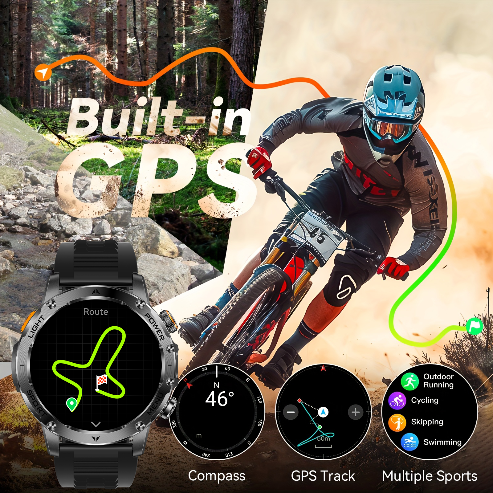 2025 New GPS Outdoor Sports Sm - Smartwatch New Watches 2025 incelemesi ve fiyatı