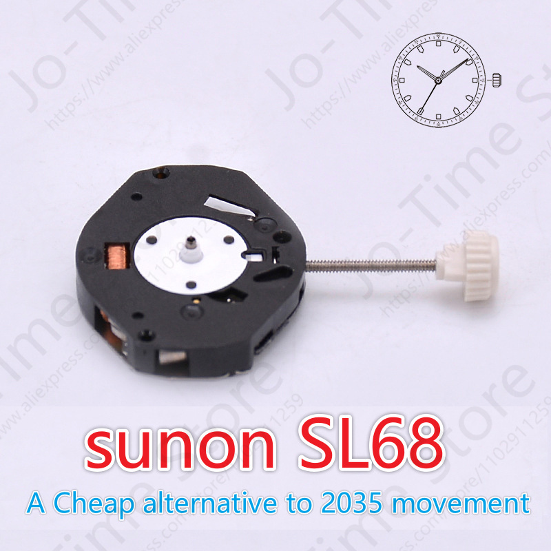 Sunon Sl68 Quartz Watch Moveme - Watch Movement Rotor incelemesi ve fiyatı