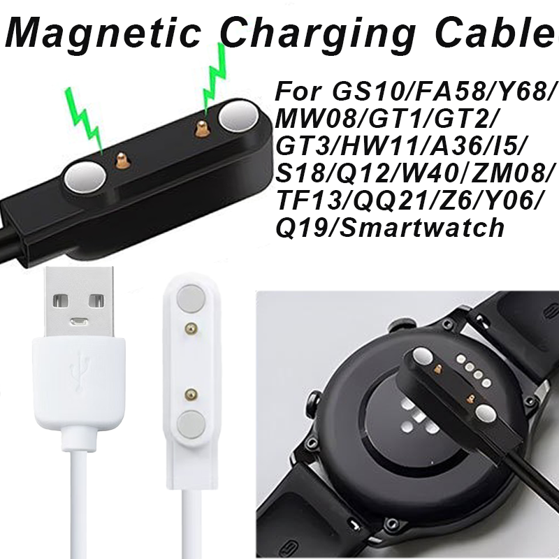 Magnetic Smart Watch Charger C - Watch Smart Y68 incelemesi ve fiyatı