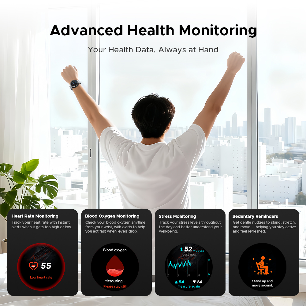 DOOGEE ANYWISE W1 PRO Smartwat - Smartwatch Health Watches incelemesi ve fiyatı