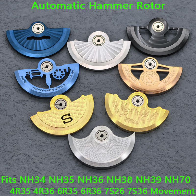 Custom NH35 Movement Rotor Osc - Watch Movement Rotor incelemesi ve fiyatı
