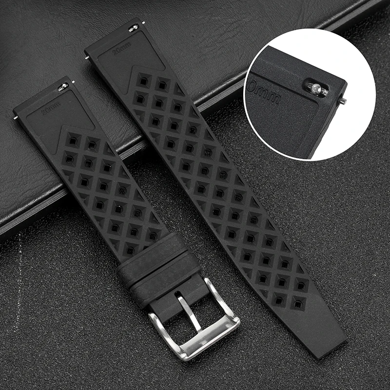 20mm 22mm Tropic Rubber Watch  - Smartwatch Casio Watches For Men incelemesi ve fiyatı