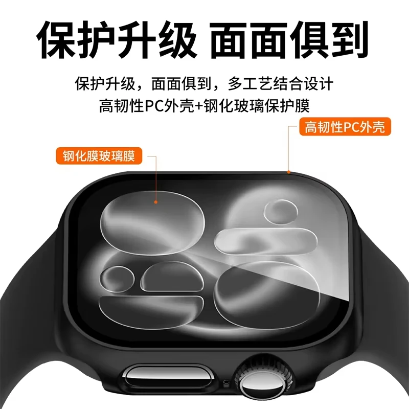 Tempered Glass+Cover For Apple - Smartwatch New Watches 2025 incelemesi ve fiyatı