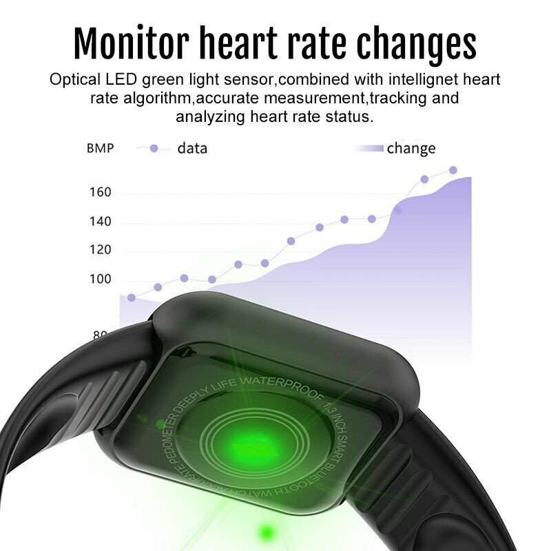 Y68 Smart Watch Men Women Hear - Watch Smart Y68 incelemesi ve fiyatı