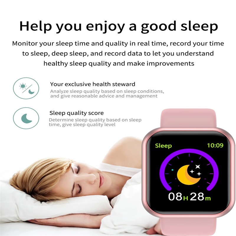 Y68 Smart Watch Men Women Hear - Watch Smart Y68 incelemesi ve fiyatı