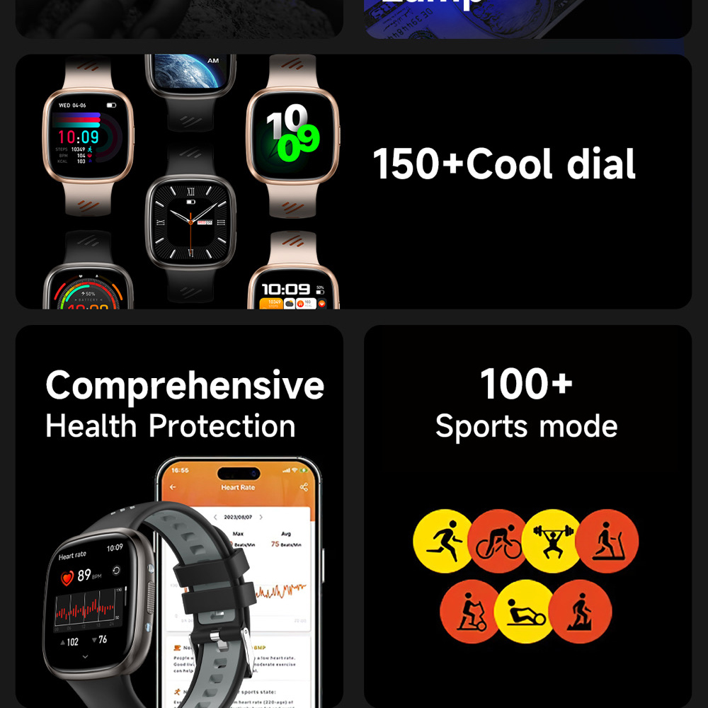 Smart Watch Men BT Call LED Fl - Smartwatch Purple Watches For Women incelemesi ve fiyatı