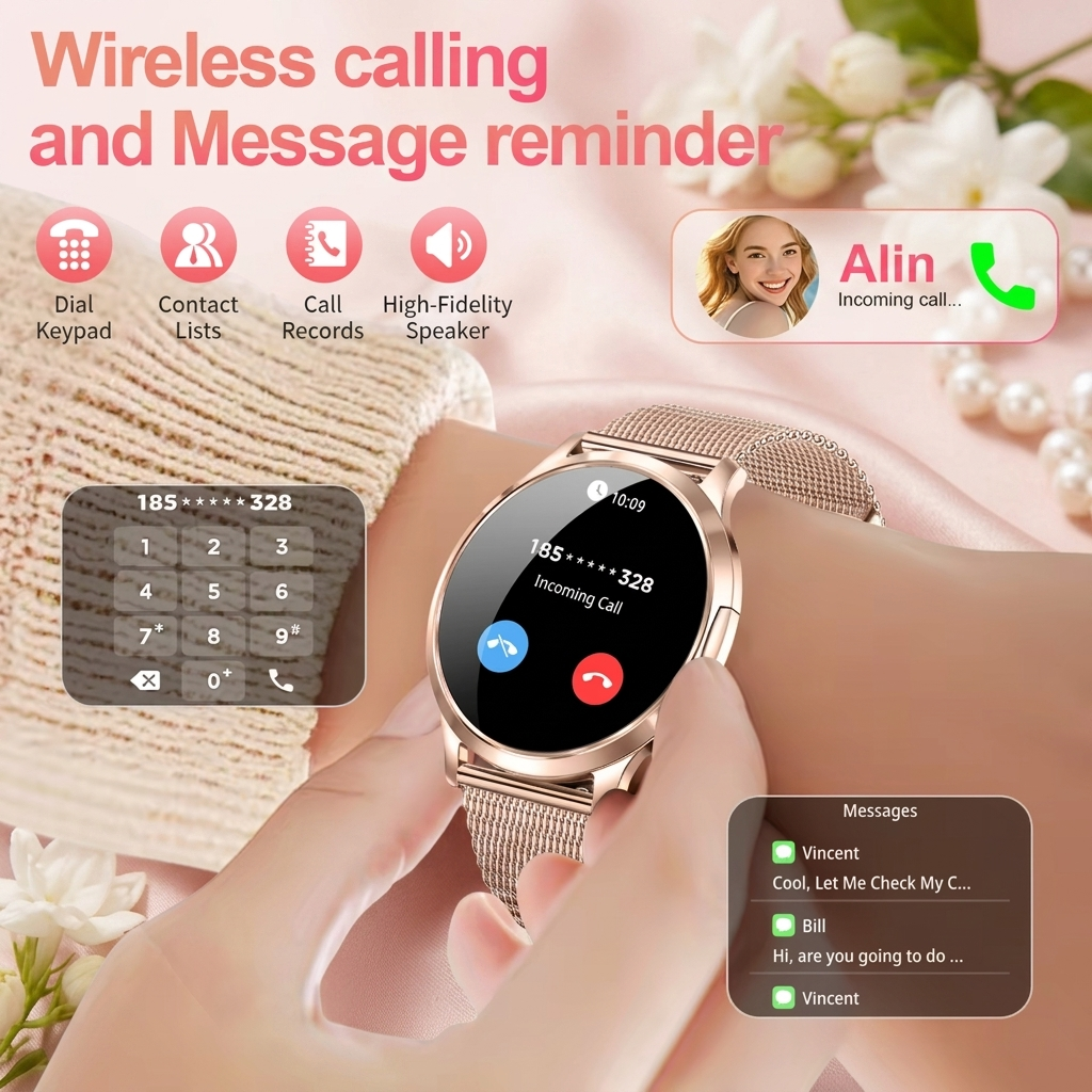 2026New Stylish Women NFC Smar - Smartwatch Stylish Watches For Women incelemesi ve fiyatı