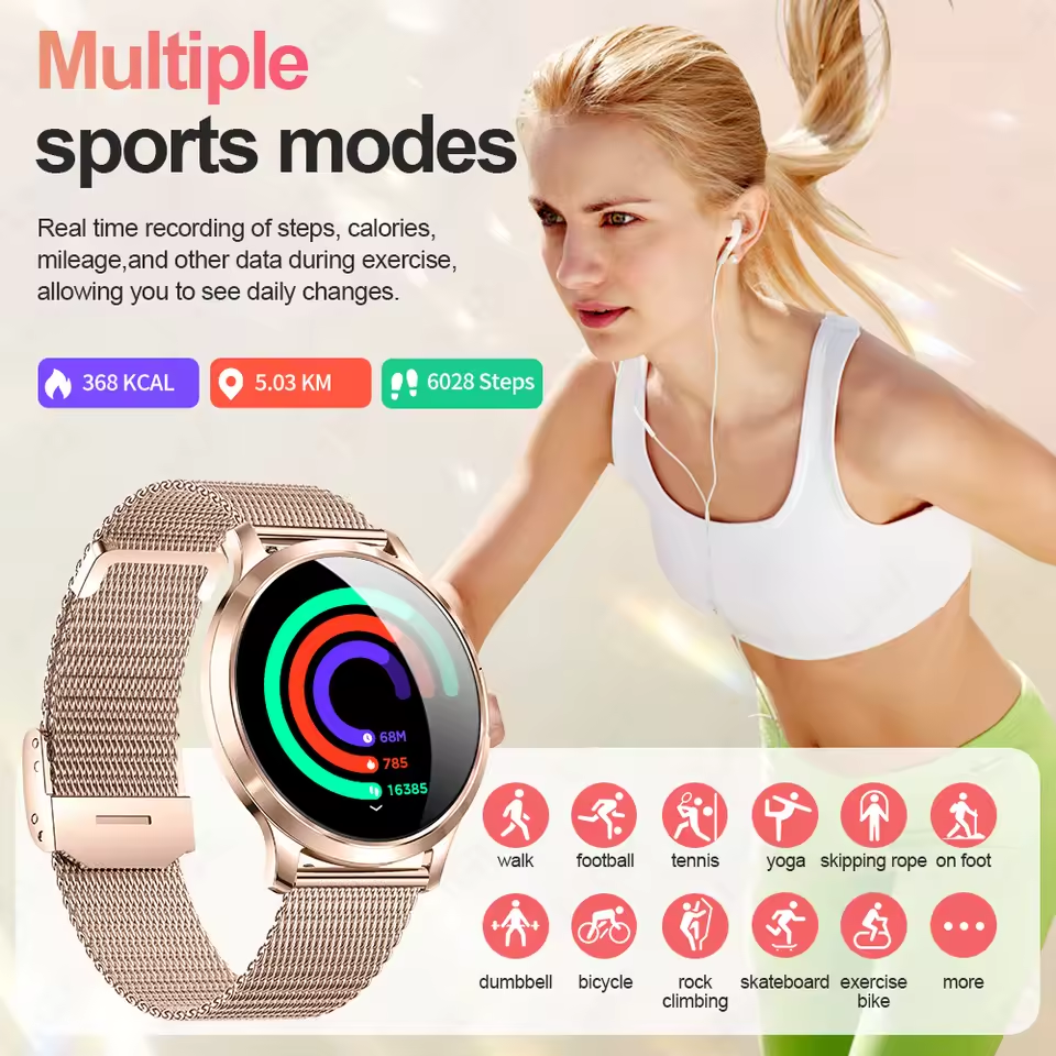 2026New Stylish Women NFC Smar - Smartwatch Stylish Watches For Women incelemesi ve fiyatı
