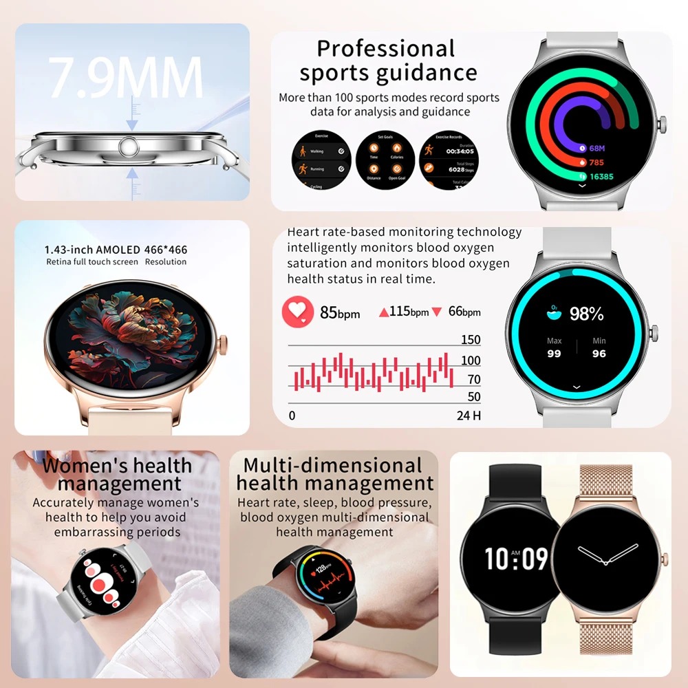 For Huawei New Ultra Slim AMOL - Smartwatch New Watches 2025 incelemesi ve fiyatı