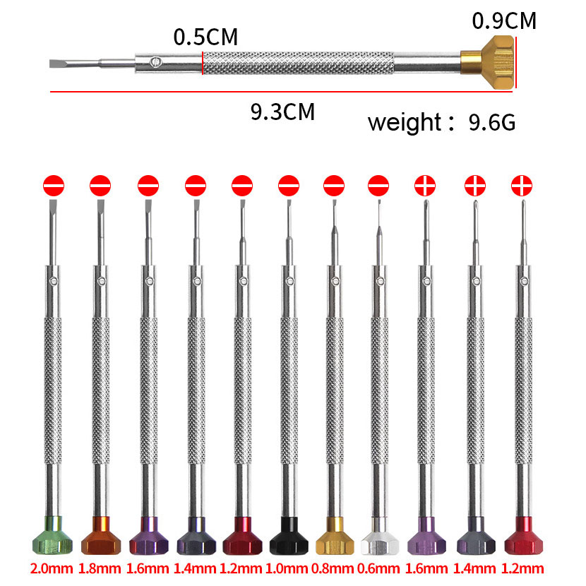 0.6-2.0mm Alloy Stainless Stee - Watchmaker Screwdriver incelemesi ve fiyatı