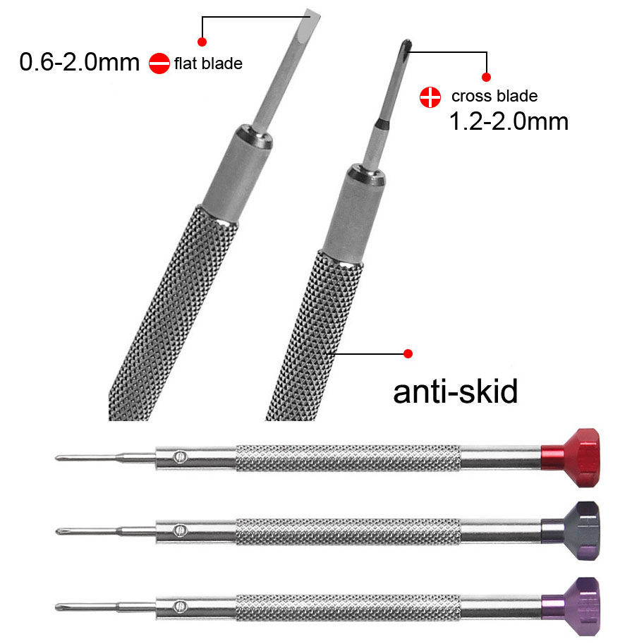 0.6-2.0mm Alloy Stainless Stee - Watchmaker Screwdriver incelemesi ve fiyatı