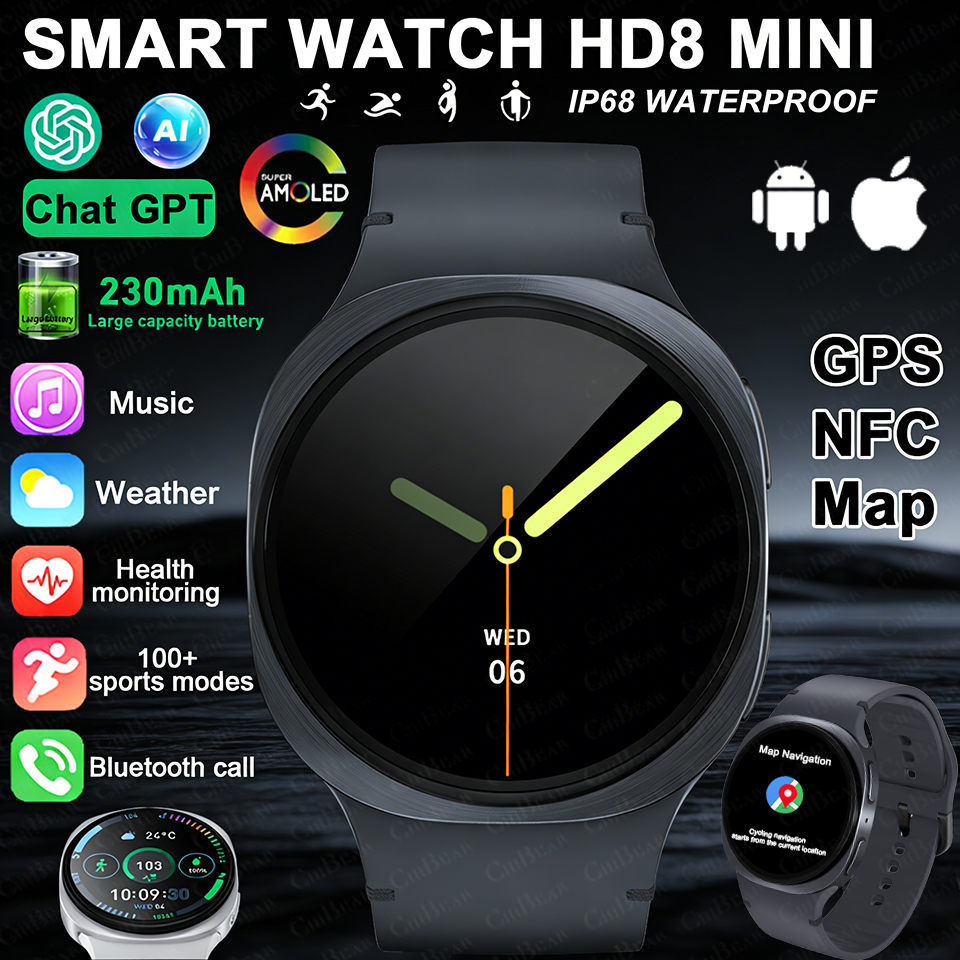 2026 New Watches 8 Mini GPS Tr - Smartwatch Health Watches incelemesi ve fiyatı
