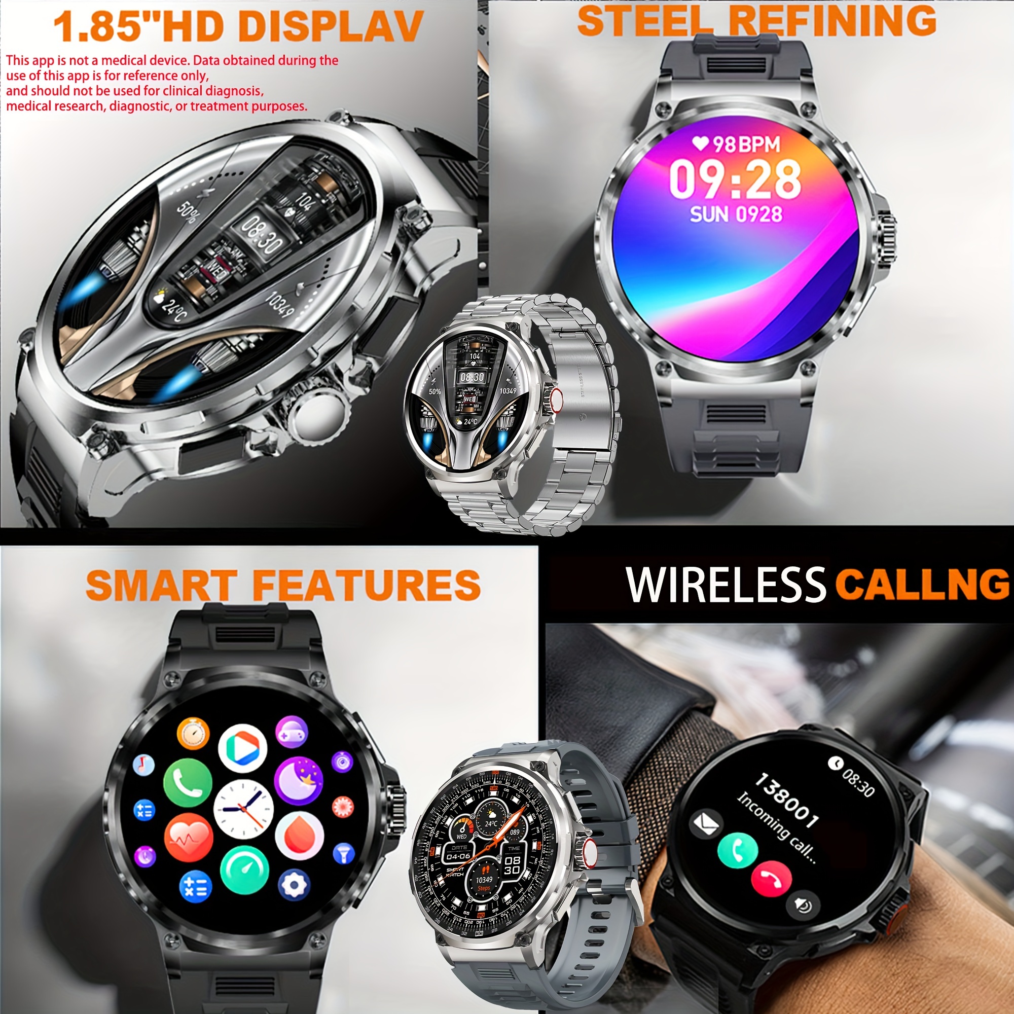 Men'S Smart Watch (Answer/Dial - Smartwatch Watches Digital incelemesi ve fiyatı