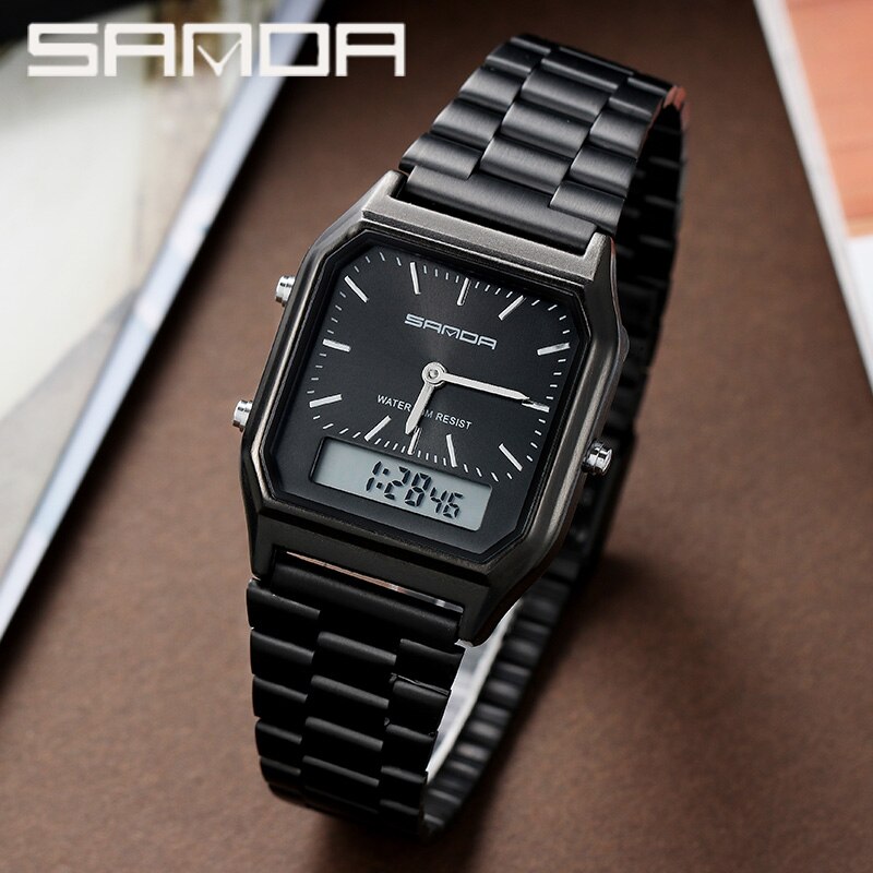 SANDA Luxury Mens G Style Watc - Casio Watches Smartwatch incelemesi ve fiyatı