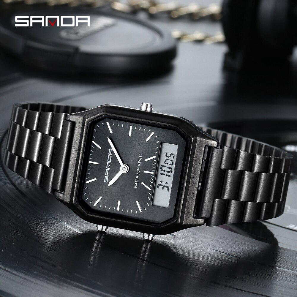 SANDA Luxury Mens G Style Watc - Casio Watches Smartwatch incelemesi ve fiyatı