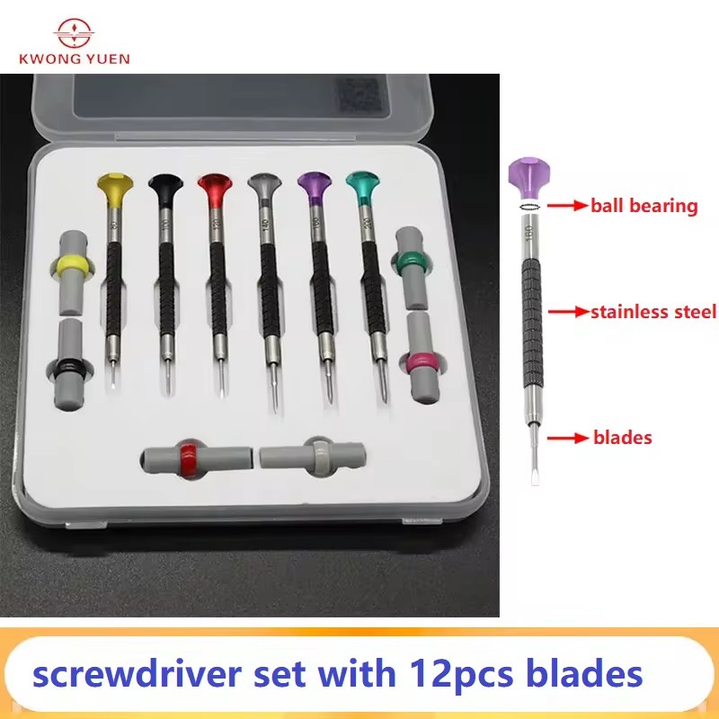 Kwong YUEN Stainless Steel 6PC - Watchmaker Screwdriver incelemesi ve fiyatı