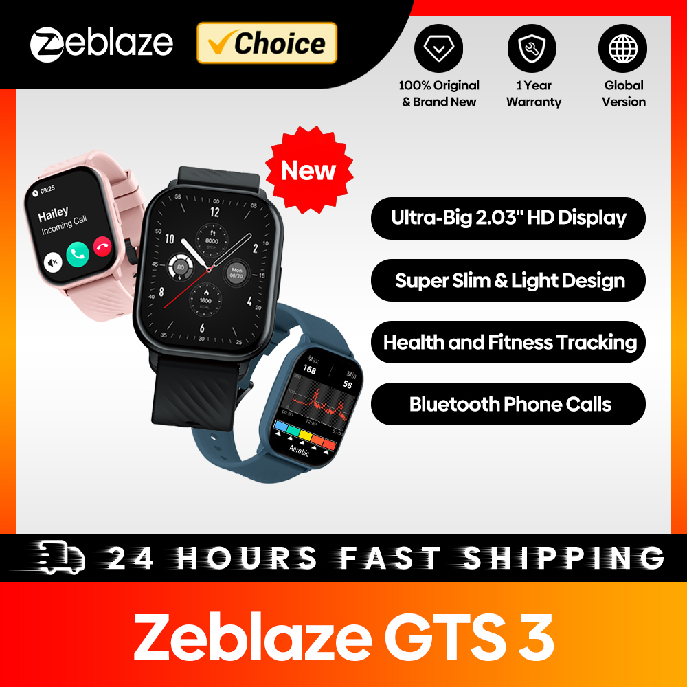 New Zeblaze GTS 3 Voice Callin - Watch Esim incelemesi ve fiyatı