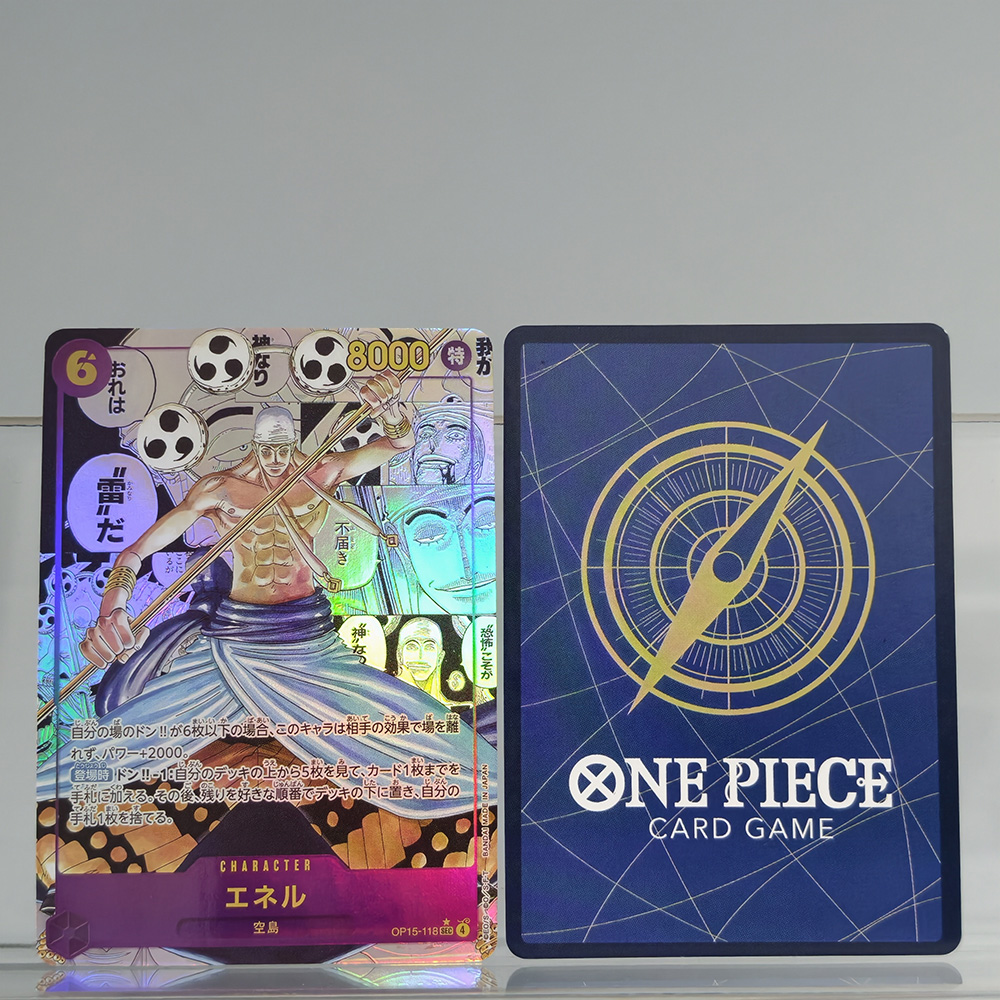 DIY ONE PIECE Card Manga Enel  - Smartwatch El incelemesi ve fiyatı
