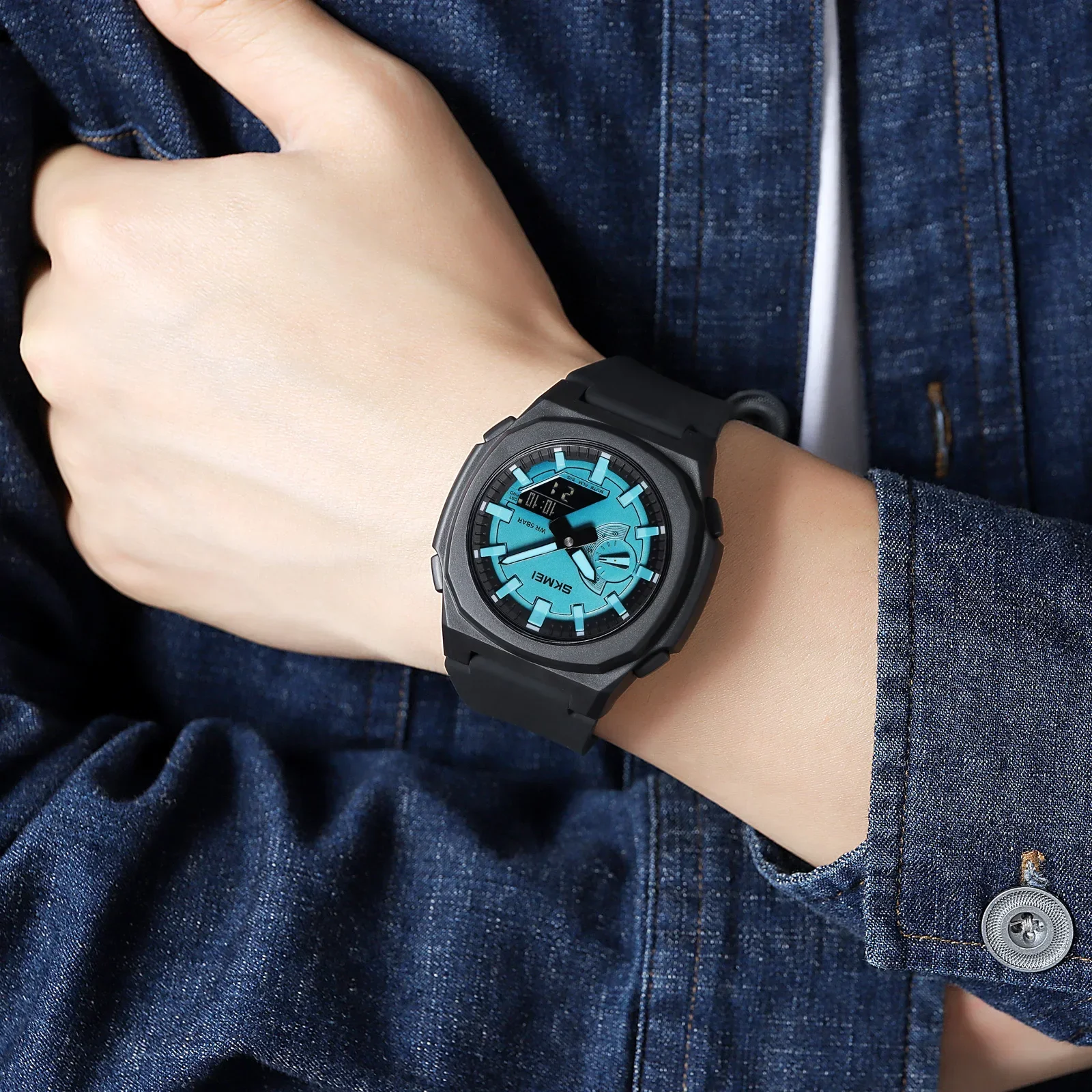 SKMEI Men Countdown Chrono Wri - Casio Watches Smartwatch incelemesi ve fiyatı