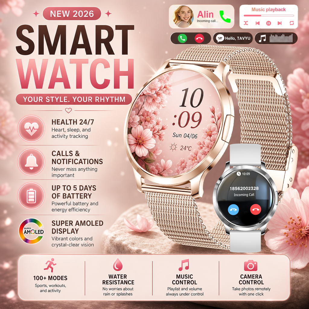 2026 New Stylish Women Smart W - Smartwatch Stylish Watches For Women incelemesi ve fiyatı