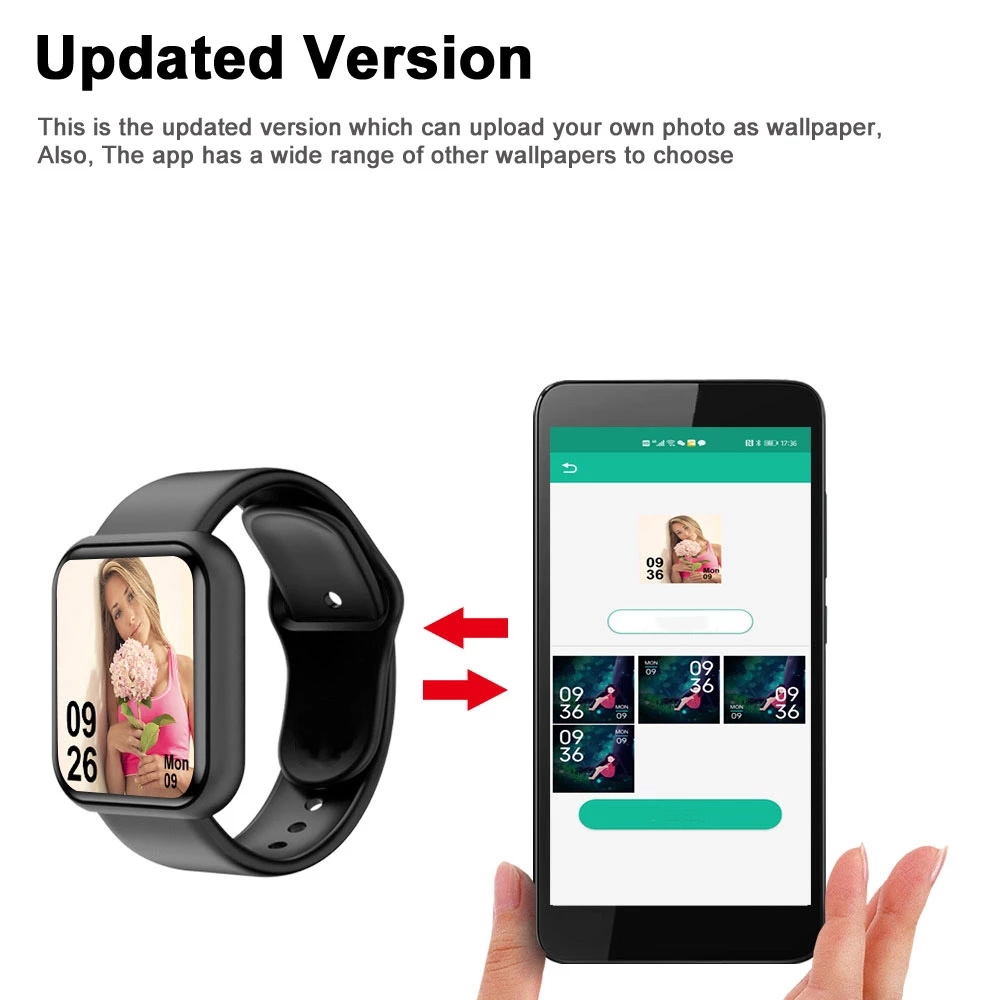 Smart Watch For Men Women Spor - Watch Smart Y68 incelemesi ve fiyatı