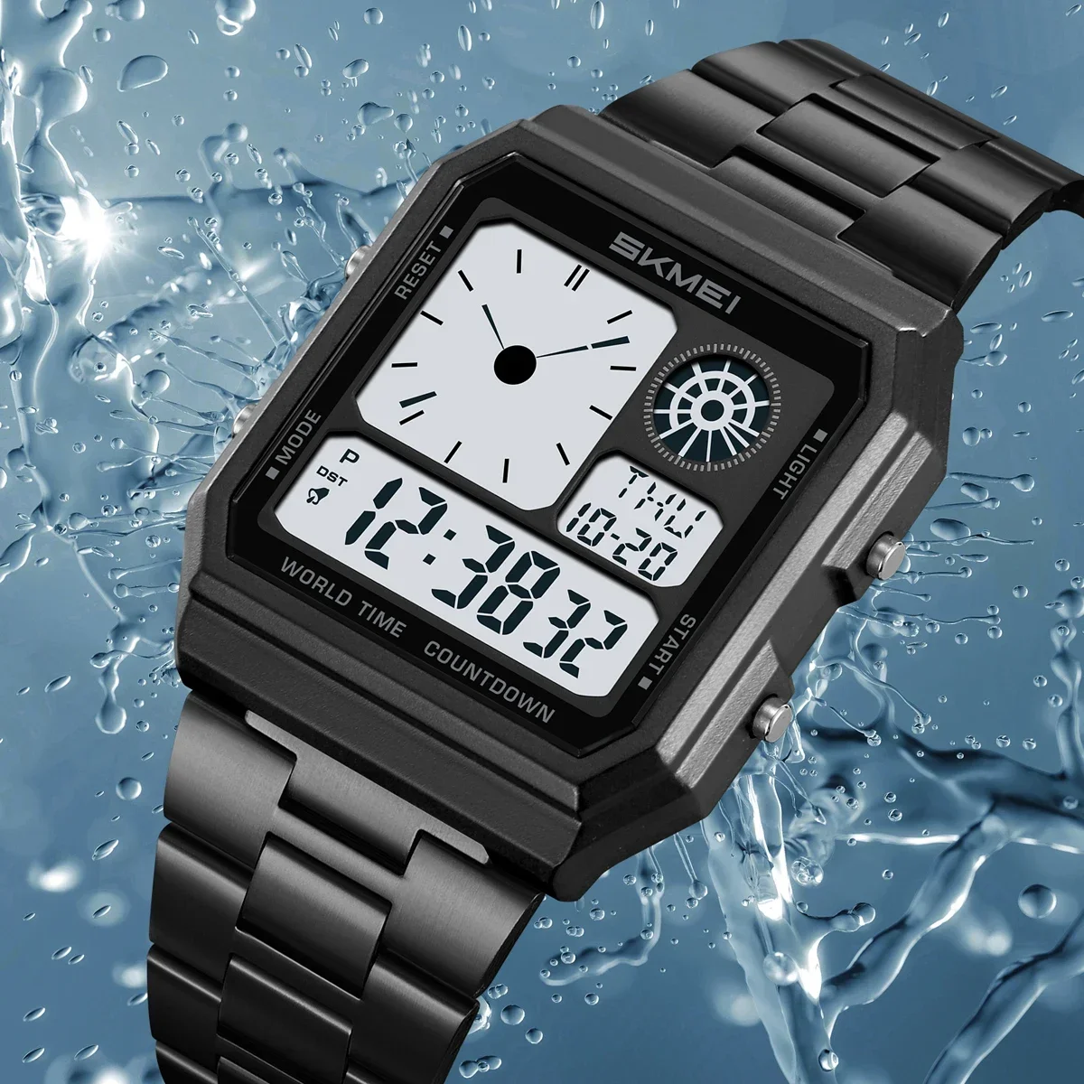 SKMEI 2353 Stainless Steel Str - Casio Watches Smartwatch incelemesi ve fiyatı
