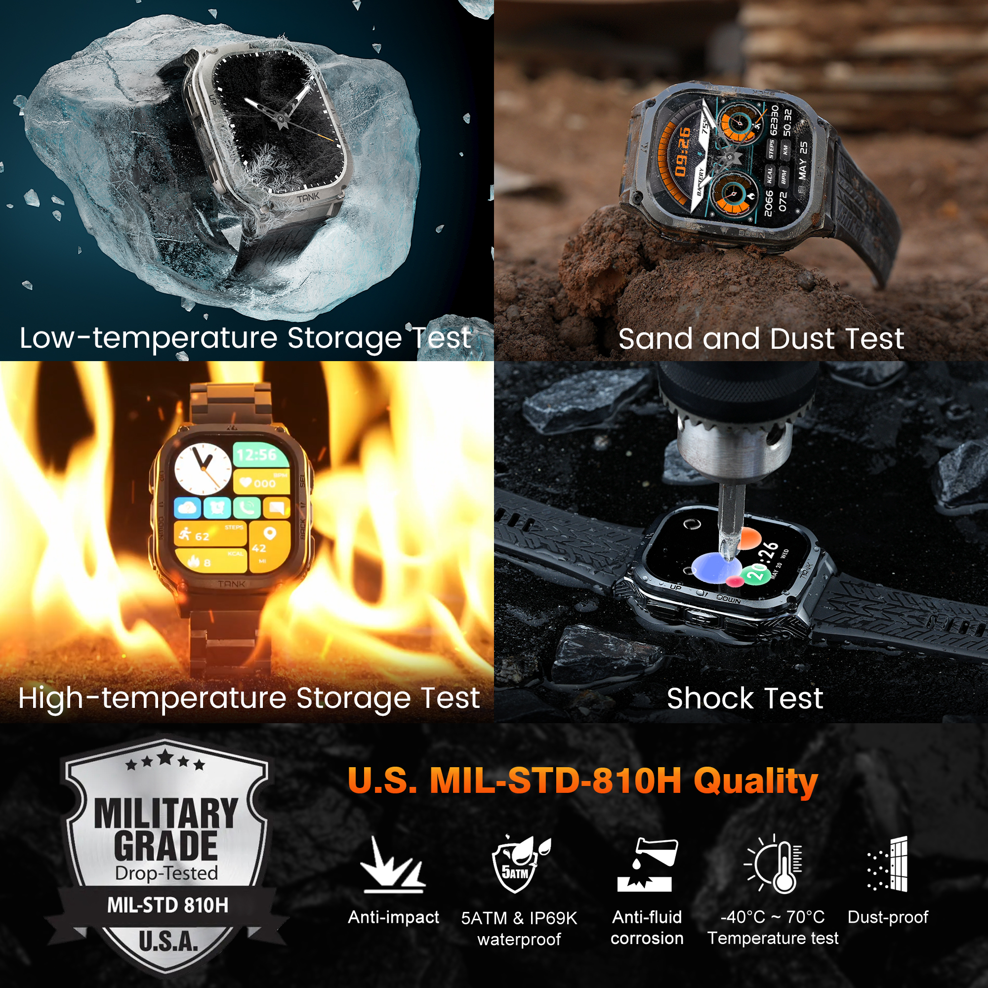 2025 Original KOSPET TANK M3 S - Smartwatch El incelemesi ve fiyatı