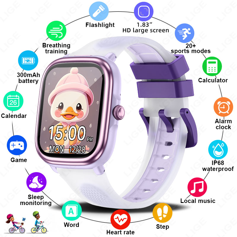 LIGE 2026 New Children Learnin - Smartwatch Watches Gift For Girls incelemesi ve fiyatı