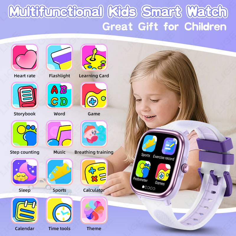 LIGE 2026 New Children Learnin - Smartwatch Watches Gift For Girls incelemesi ve fiyatı