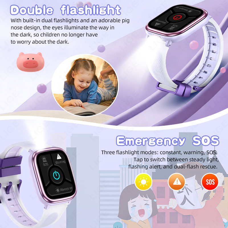 LIGE 2026 New Children Learnin - Smartwatch Watches Gift For Girls incelemesi ve fiyatı