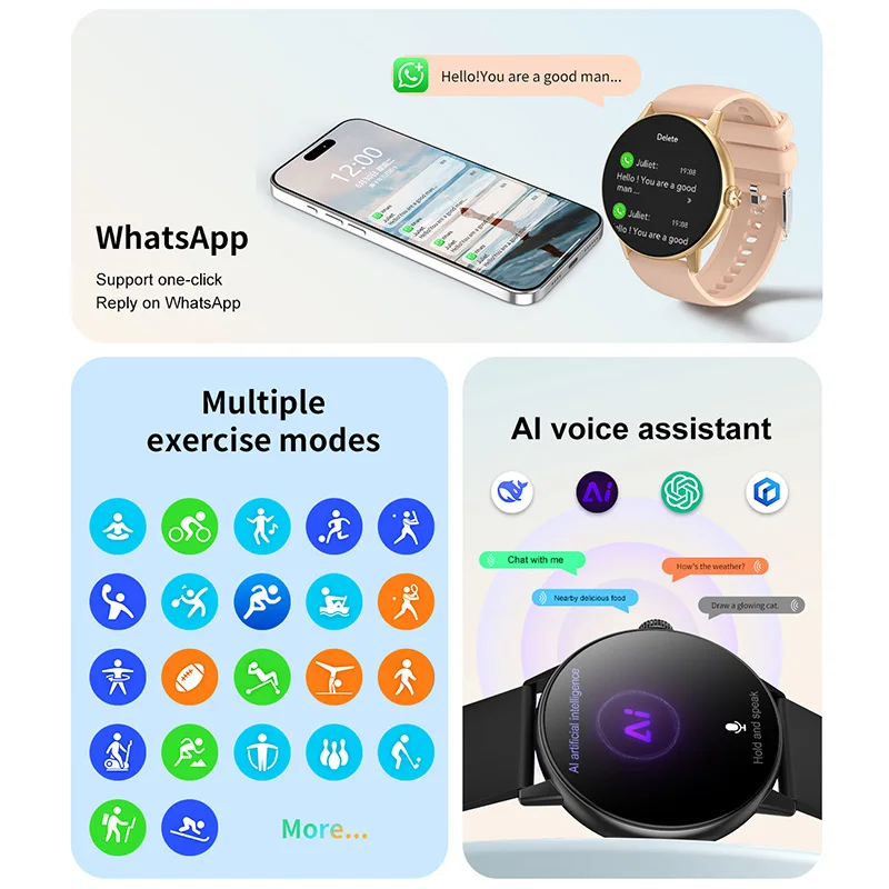 2026 New 3D Surround Vision Sm - Smartwatch New Watches 2025 incelemesi ve fiyatı