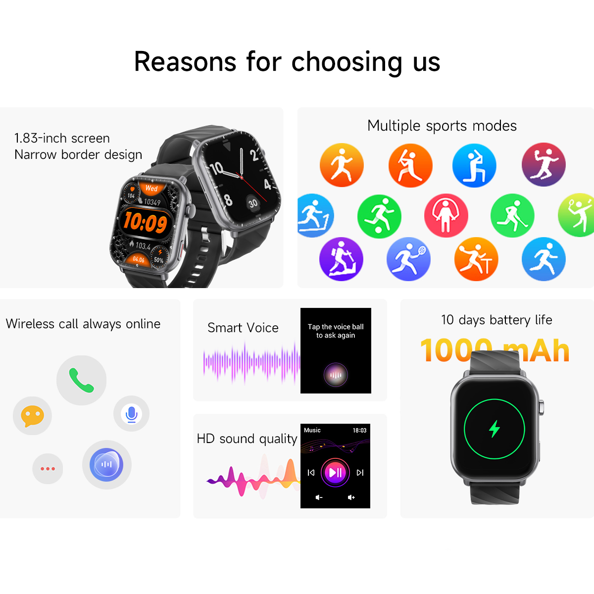 2025 NEW Hot Smartwatch 1.83'' - Smartwatch New Watches 2025 incelemesi ve fiyatı