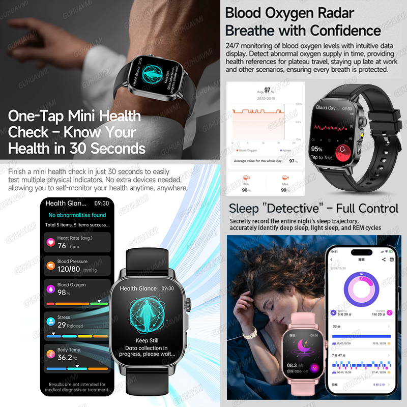 2026 New Micro Physical Examin - Smartwatch New Watches 2025 incelemesi ve fiyatı