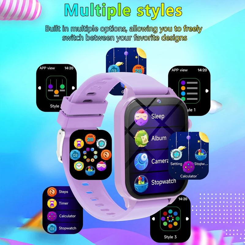 Kids Game Smart Watch Flashlig - Smartwatch Watches Gift For Girls incelemesi ve fiyatı
